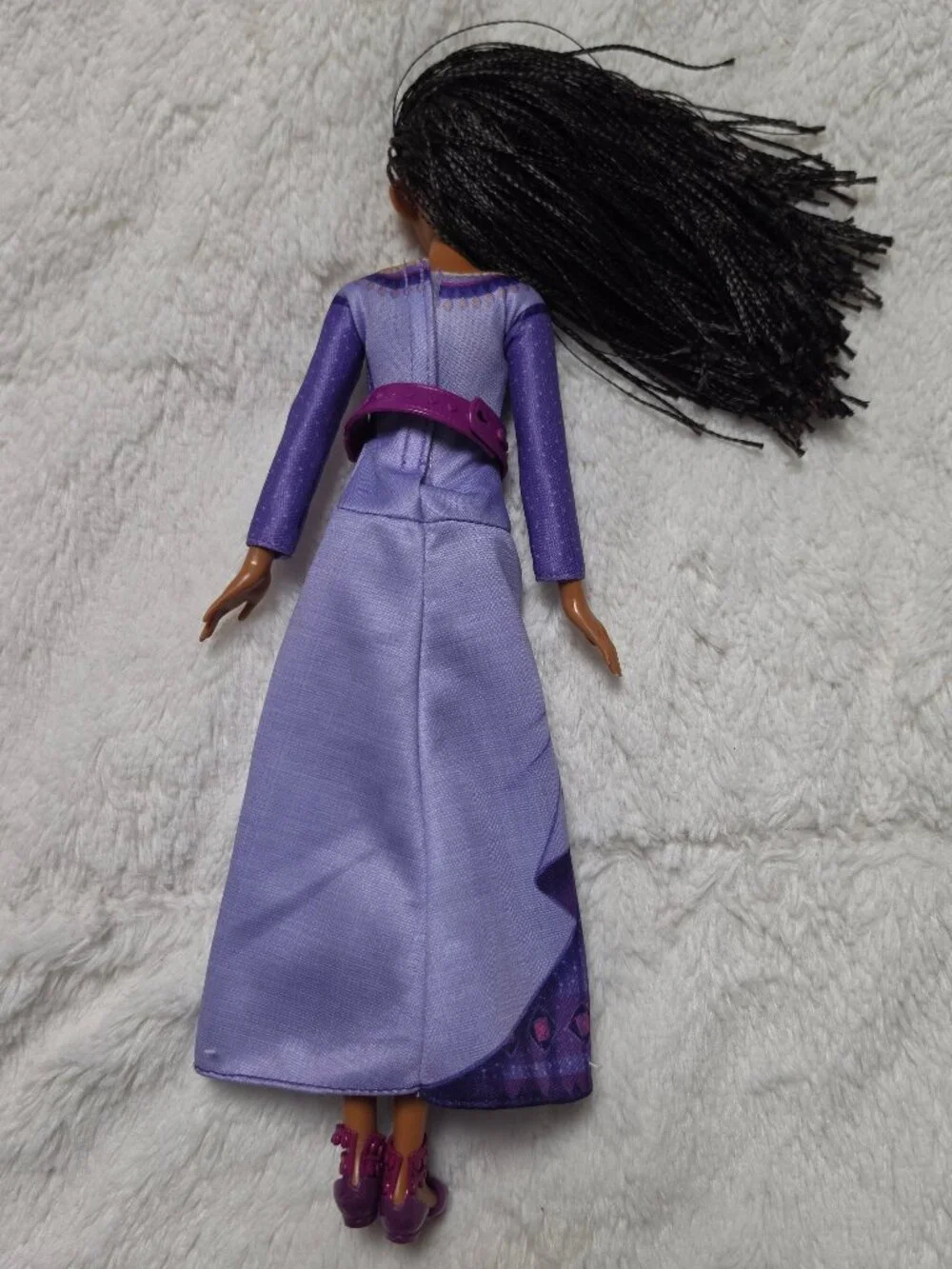 Disney Wish Asha of Rosas Fashion Doll Purple Dress Braided Hair 11